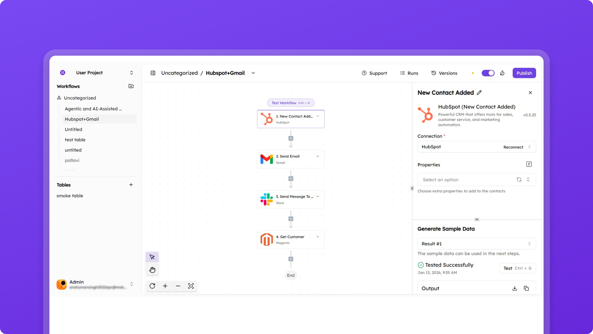 No-Code Workflow Orchestration